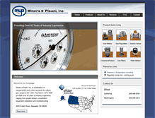 Tablet Screenshot of minerspisani.com